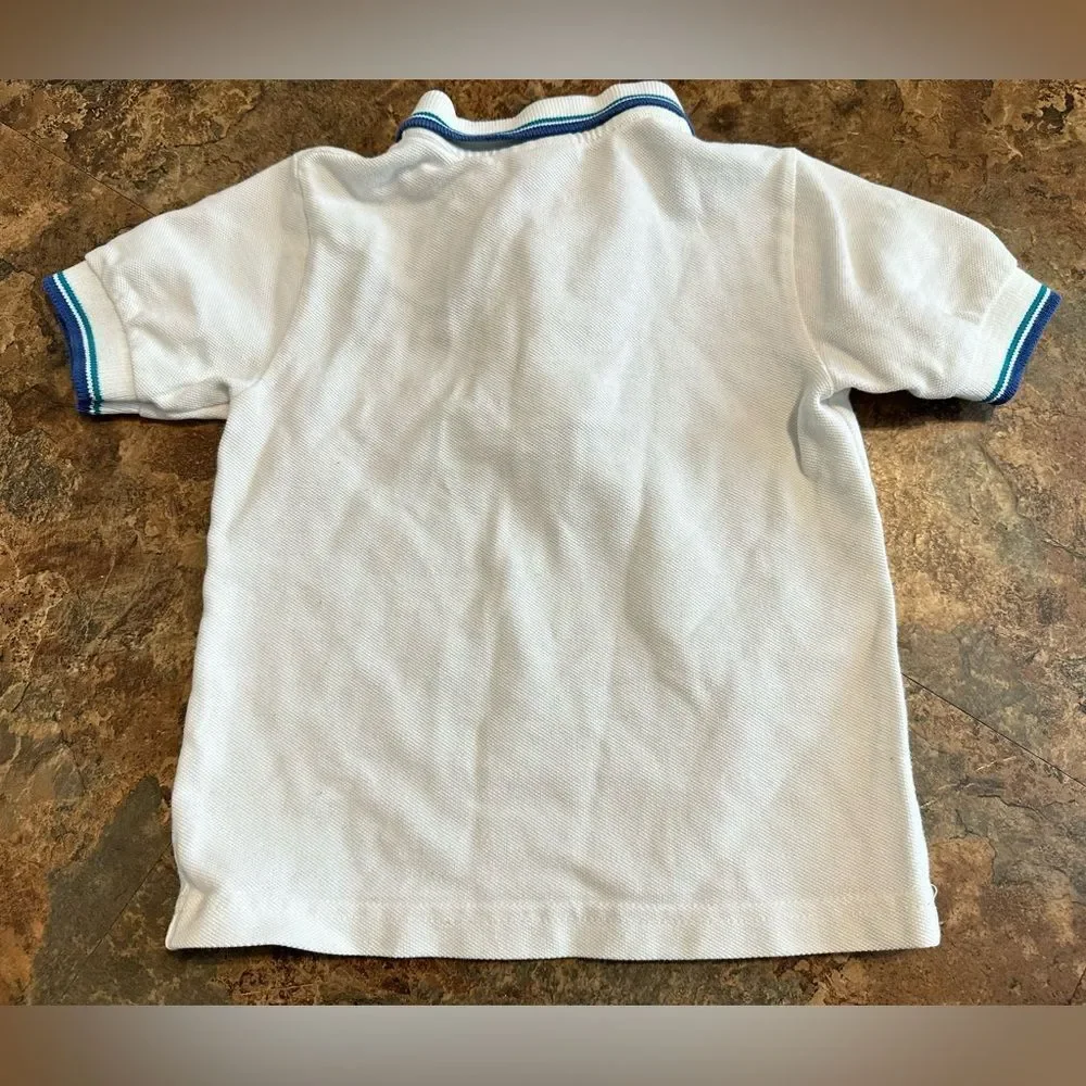 Vintage Oshkosh B’Gosh Baby Boy Polo Short Sleeve Spell Out Shirt Size 2T